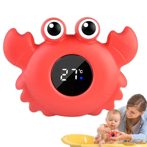 Termómetro De Baño Para Bebés - Termómetro Digital Inteligente Para Agua De Bañera Con Pantalla LED De 3 Colores | Juguete Flotante Seguro E Impermeable Para Recién Nacido Y Bebé Hora Del Baño | Medic