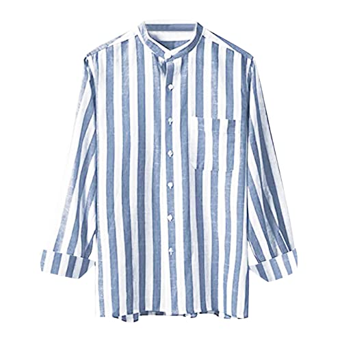 Men's Long Sleeve Classic Woven Shirt Pocket Long Sleeve Shirt Top Mens Shirts Long Sleeve T Shirt Tee Shirts4