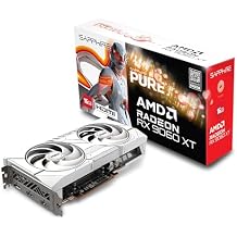 Sapphire 11350-02-20G Pure AMD RadeonTM RX 9060 XT Gaming OC Graphics Card with 16GB GDDR6, AMD RDNA 4