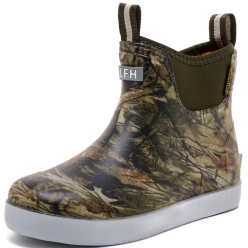 CKWLXQY Kids Deck Boots, Waterproof Rain Boots for Girls Boys