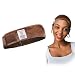 Dreamlover Elastic Wig Grip Headband, Adjustable Thin Velour Wig Scarf Hat Grip Band, Perfect for Keeping Wigs from Slipping (Brown)