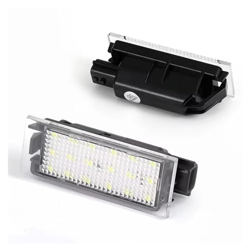 Luz matrícula LED 12V compatible con Megane Trafic y Laguna blanca