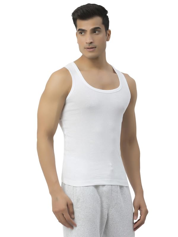Image of John Players Classic Ribbed Cotton Vest