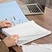 Plus Office EH303A-8/FC - Fundas multitaladro folio-cristal, 90 micras, 100 unidades, transparente