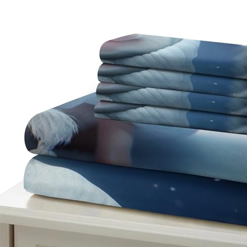 Housse de couette hypoallergénique pour lit king size peau sensible - 6