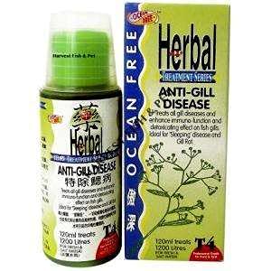 Ocean Free Herbal Anti Gill Disease Medicine T4 120ml