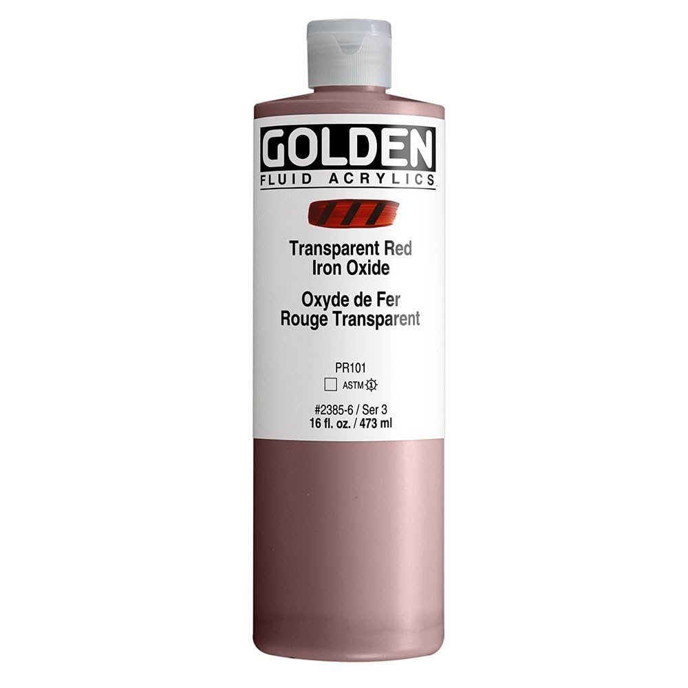 Amazon | Golden Acrylic Fluid 473ml (16oz) 2385 トランスペアレント