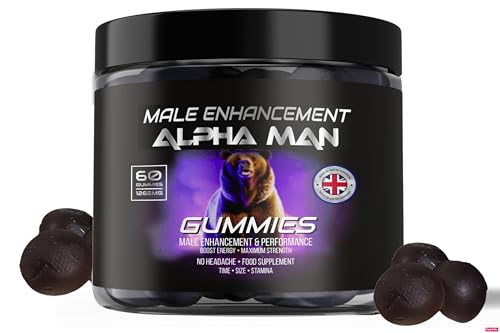 Alpha Man Maxxx Lot de 60 gélifiés naturels pour homme