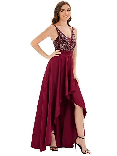 Ever-Pretty-Vestido-de-Gala-para-Mujer-Largo-Sin-Mangas-Escote-en-V-Corte-Imperio-Elegant-Alta-Baja-Burdeos-50