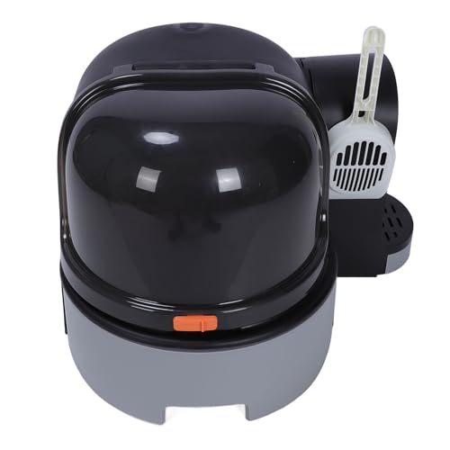 Arenero cerrado para gato grande con control de olores miniatura 3