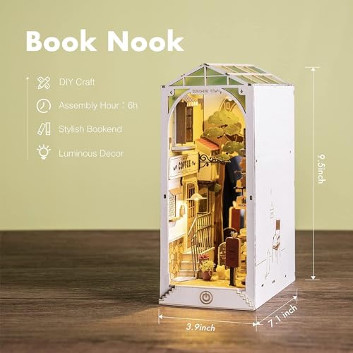 ROWOOD Book Nook Kit, 1:12 - Image 4