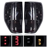 Voll LED Rücklichter, inklusive Standlicht, Bremslicht, Rückfahrlicht, Blinker und Nebelscheinwerfer.