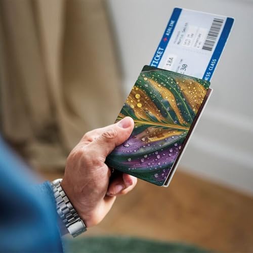 Porte-passeport international fin et organiseur compact