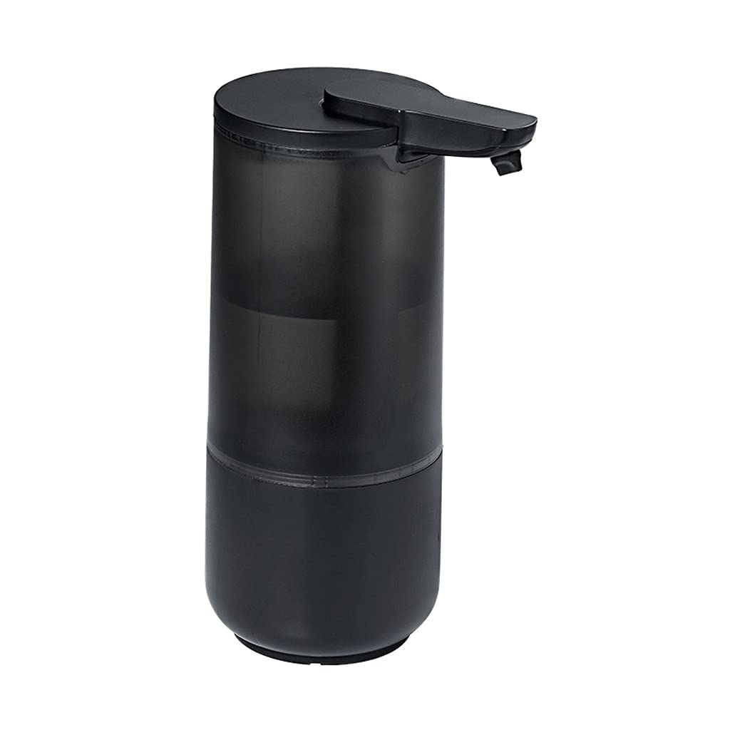 Dispenser di sapone per le mani Distributore di sapone da 250 ml, disinserimento a mano ricaricabile, adatto for bagno, cucina, hotel e ristorante Bottiglia di lozione ricaricabile ( Color : Black )
