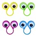 Toddmomy 12 PIÈCES Globe Oculaire Anneau Eye Doigt Marionnettes Monstre Yeux Wiggle Yeux Jouet pour Enfants Party Favor (Couleur Aléatoire)