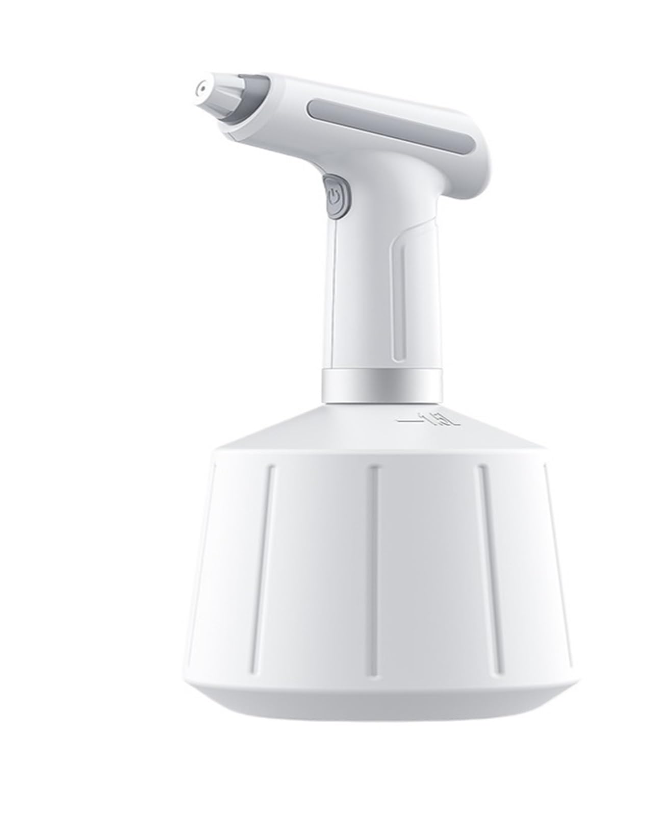 LNHHG Electric Plant Mist Spray Bottle, Automatic Watering Can Adjustable Water Sprayer, Garden Plastic Watering Devices Home Cleaning(1.5L White)