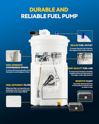 Image of PHILTOP Electric Fuel Pump Assembly FG1309 Fit for Chevrolet Aveo