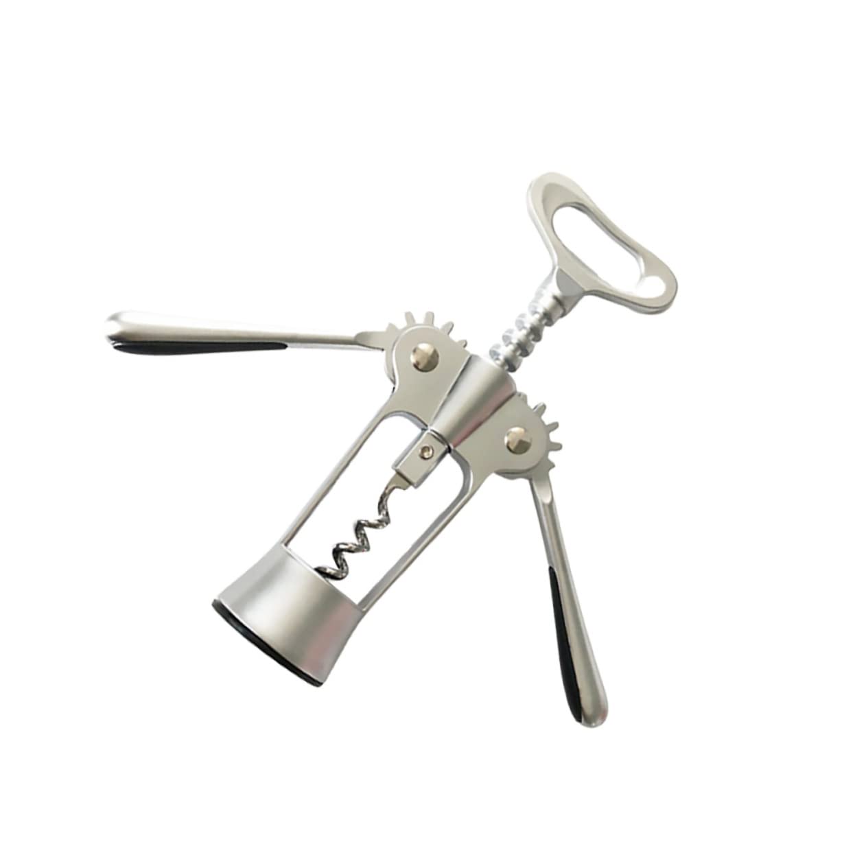 GRIRIW Metal Bottle Opener Set Wine Beer Opener Wedding Favor Kitchen Tool Unique Design Sturdy for Many Caps