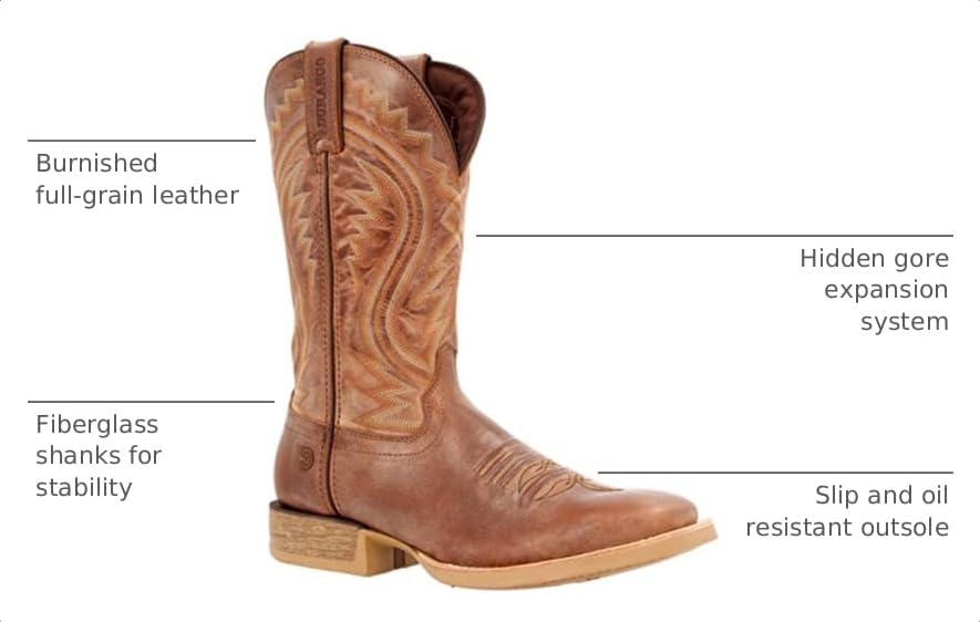 Image of Durango mens Durango Rebel Pro Burnished Tan Western Boot