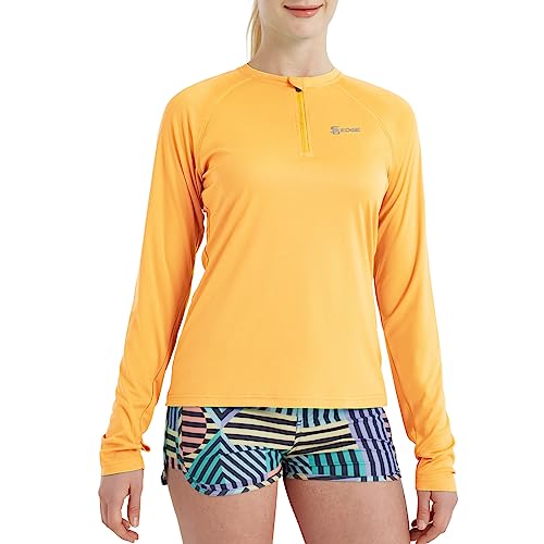 Women's Outdoor Quick Dry Sun Protection 1/4 Zip Long Sleeve Shirt2