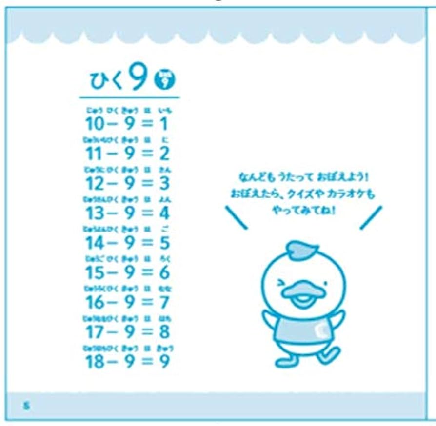 Amazon.co.jp: 2歳～うたっておぼえる ひきざん九九のうたCD