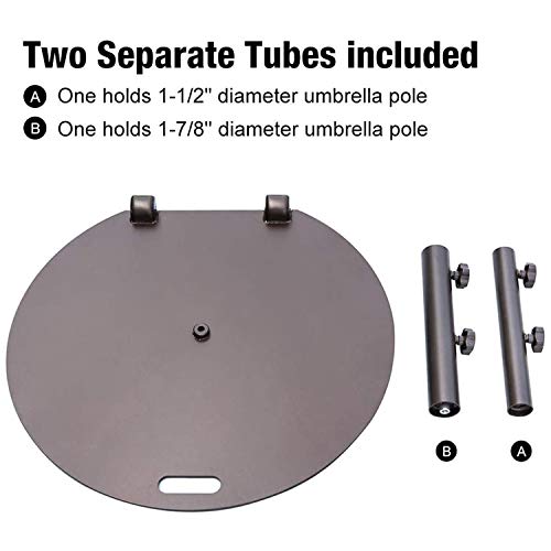 Reviews for Abba Patio 55 lb with Wheels Patio Umbrella Base