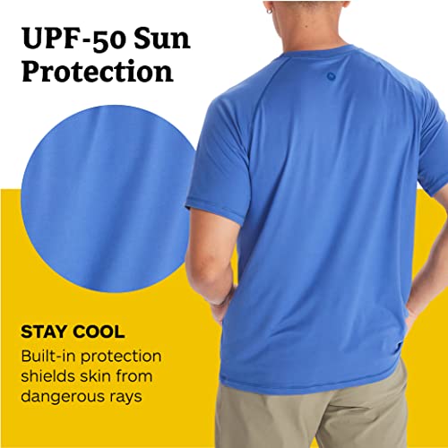 Image of MARMOT Men's Windridge Moisture-Wicking, Eco-Friendly, Breathable, UPF Short Sleeve Shirt