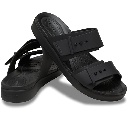 Crocs Women's Brooklyn Buckle Low Sandal2