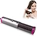 Chignon Cepillo Alisador de Pelo 2 en 1 Cepillo Alisador Secador de Pelo,Ion Negativo de Revestimiento Cerámico de Secado Rápido Alisador de Pelo con Calefacción de Titanio PTC,800W 3 niveles de Calor