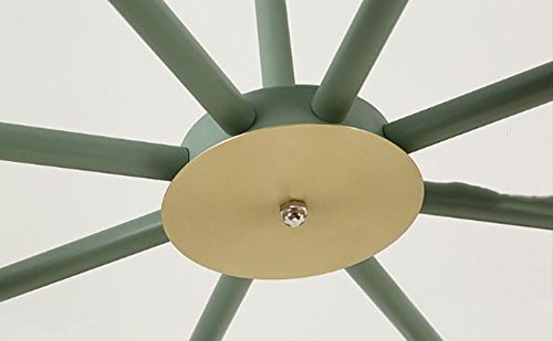Lustre restaurant moderne E27 résout le manque de luminosité plafonnier fer 75cm