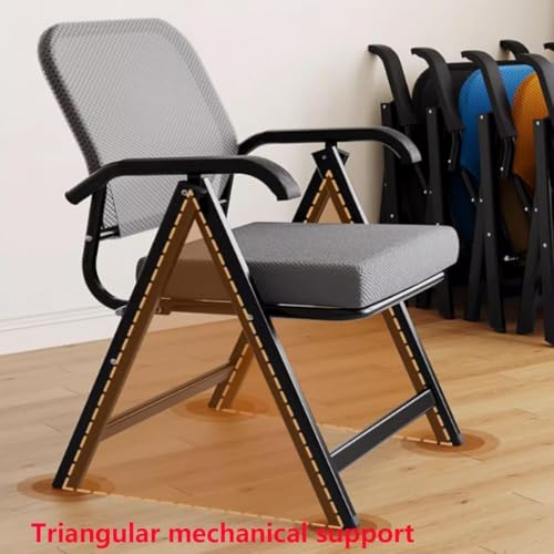 Chaise de bureau ergonomique pliable de conférence et siège compact - 6