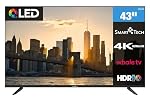 Smart Tech – Smart Tech 43QH02V, 43 Zoll (108 cm) UHD-QLED Smart-Fernsehe