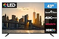 Smart Tech – Smart Tech 43QH02V, 43 Zoll (108 cm) UHD-QLED Smart-Fernsehe