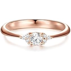 Anillo Estilo Tiffany Tresor 1934 Plata de ley 925 Circonita Sortija