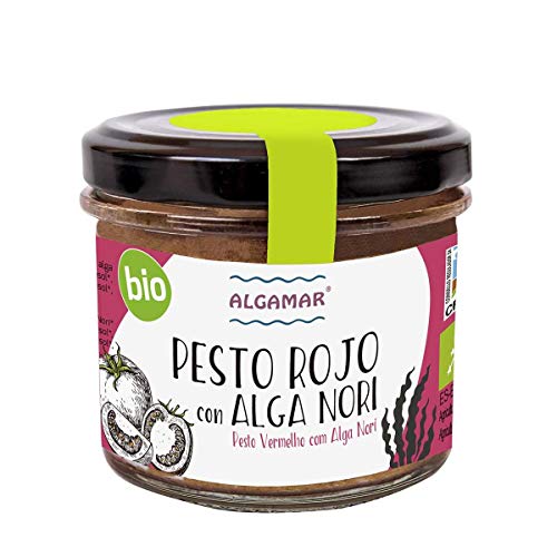 Pesto Rojo con Alga Nori BIO Algamar 100 g