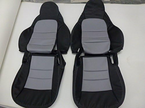 Interior Innovations 2005-11 Corvette C6 Custom Leather Seat Covers for Standard Style Seats