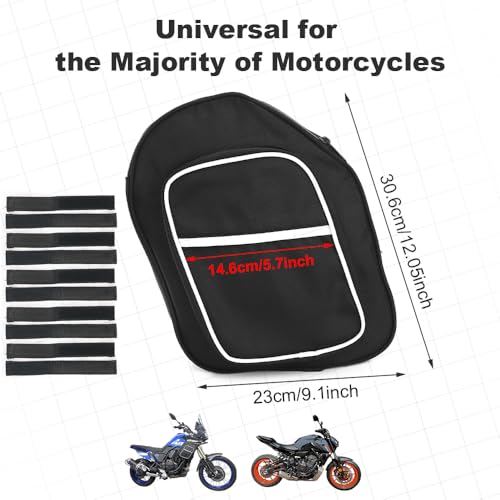 Alforjas para motocicleta Xitomer + portabultos laterales compatibles con DR650 (1996-2024) miniatura 6