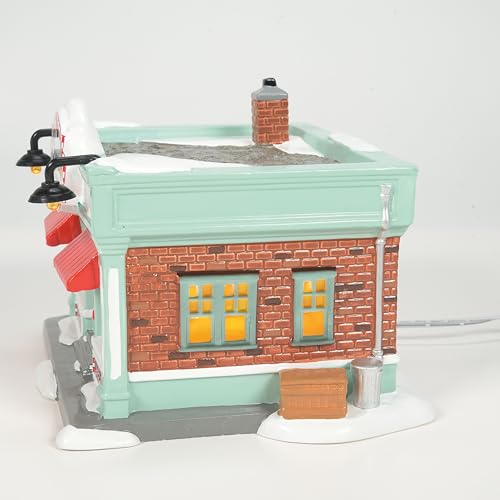 Edificio iluminado Department 56 de dolomita multicolor de 5.12 pulgadas para coleccionistas 6
