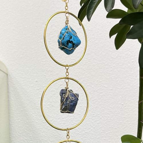Hausartx STC109 Healing Crystal Energy Wind Chime thumb #4