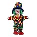 Fenteer Handgemachte Clown Porzellan Puppe aus Keramik, Tisch Dekoration Souvenirs Sammlung Kunst Weihnachtensgeschenke - # 5