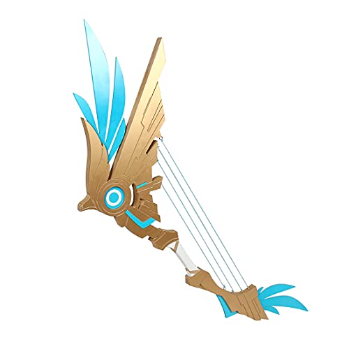 RAVPump Cosplay Accessories, 120CM Genshin Impact Cosplay Skyward Harp Venti Tartaglia Ganyu Diona Fischl Cosplay Weapon Bows Detachable Cosplay Accessory (Regular Version)