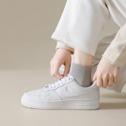 Image of MAGIARTE Womens Mini Crew Ankle Socks Athletic Casual Cotton Socks for Women
