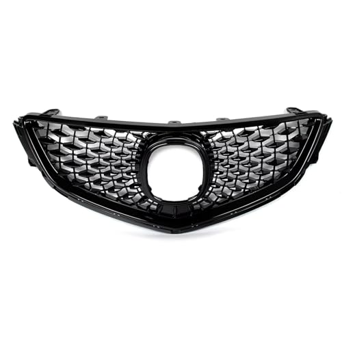 Calandre supérieure pour Acura TLX 2015-2017 de pare-chocs avant noir brillant