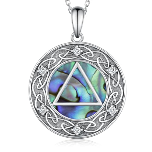 Sobriety Jewelry for Women - Sterling Silver AA/NA Gifts