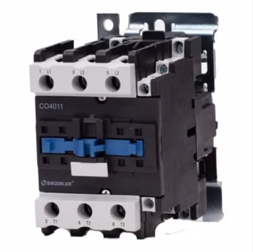 CONTATOR ELETROMAGNETICO TIPO AC 40A 220VAC COR PRETO