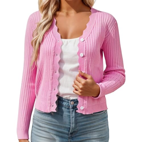 Cardigan pour femme chaud col V fin pour corriger le style en hiver