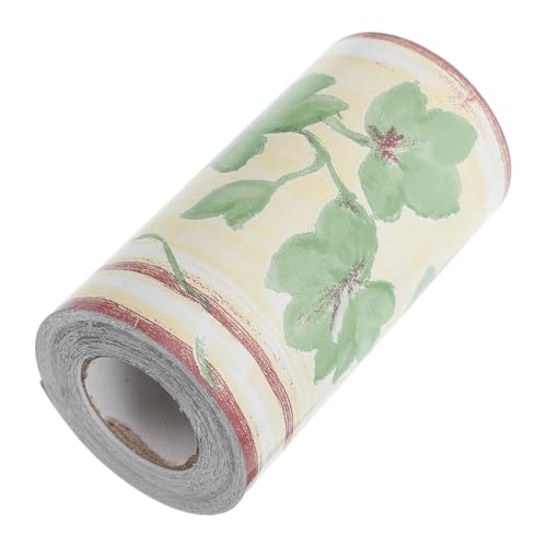 RUNROTOO Cenefas Adhesivas Impermeables para Pared, Pegatinas Decorativas Resistentes para Rodapié en Cocina y Baño, Autoadhesivas y Fáciles de Colocar, Recomendadas para Hogares y
