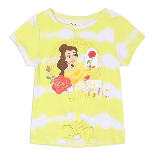 Disney Beauty and The Beast Belle Girls Short Sleeve T-Shirt for Toddler and Big Kids - Main Image