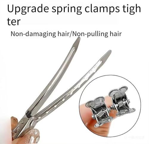 Set de 20 Pinzas de Pelo Metálicas - Clips de Aligátor miniatura 4