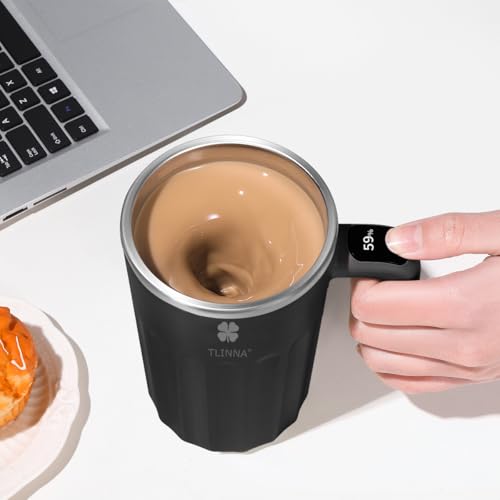 Taza auto mezcladora con capacidad de 12 onzas miniatura 3